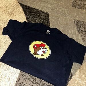 Navy T-Shirt with Bucees Logo
